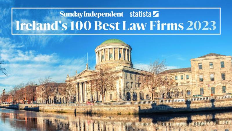 Rachael Liston LLP voted as one of Ireland’s 100 best law firms